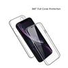 Чехол для iPhone 15 Pro 360° Clear Anti-Fall Phone Case - TPU Acrylic PC для Apple 14 Pro