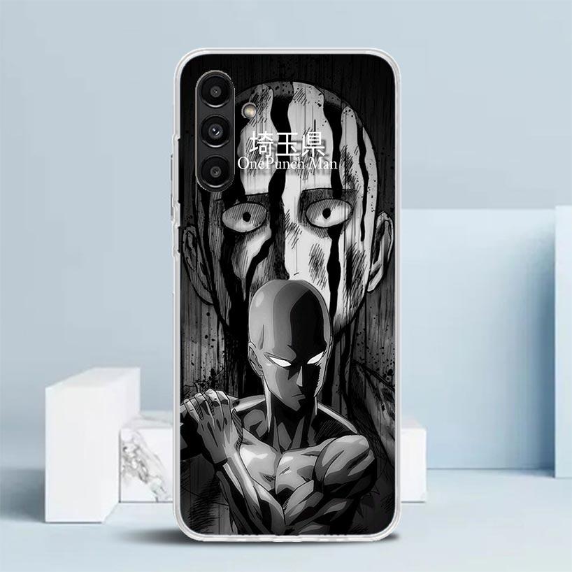 One P-Punch-Man Saitama King Phone Case For Samsung Galaxy A17 A37 A57 A16 A15 A14 A13 A56 A55 A54 A53 A36 A35 A34 A33 A26 A25 A