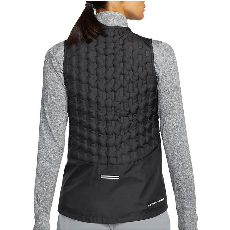 Nike Женский теплый пуховый жилет с вышитым логотипом, черный DD6064-010