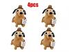 25cm This Is Fine Meme Coffee Dog Plush Toy Soft Stuffed Doll Cute Movie Tv Theme Children'S Birthday Gift For Boys