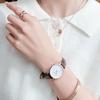 DANIEL WELLINGTON Женские часы Кварцевый механизм Кожаный ремешок 28 мм Белый циферблат Женские часы Модные Роскошные Европейские и Американские часы DW00100231