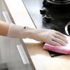 1 Pair Rubber Translucent Dishwashing Gloves Waterproof Kitchen Washing Clothes Washing Dish Plastic Cleaning Housework Gloves