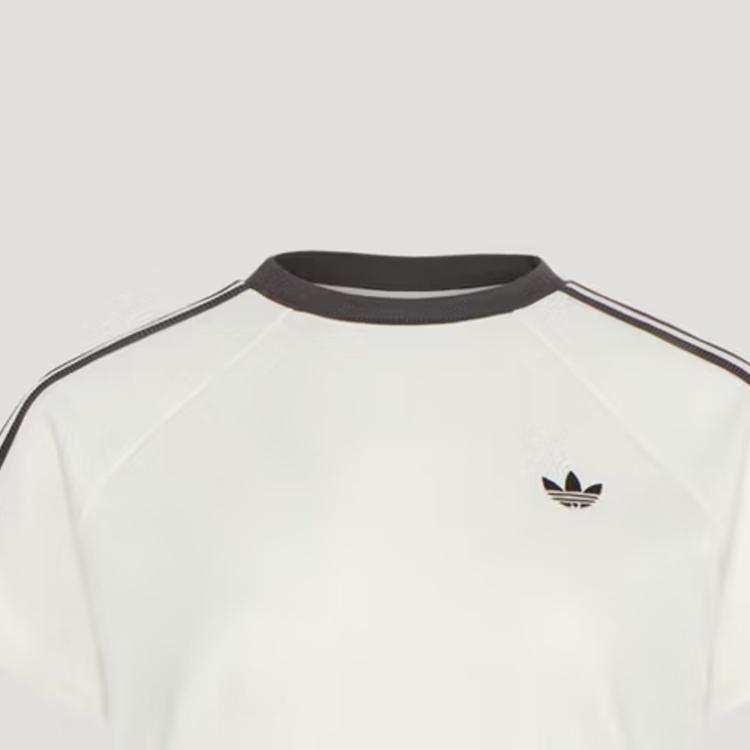 adidas Оригинальная однотонная футболка с коротким рукавом и круглым вырезом для женщин tops KY8479