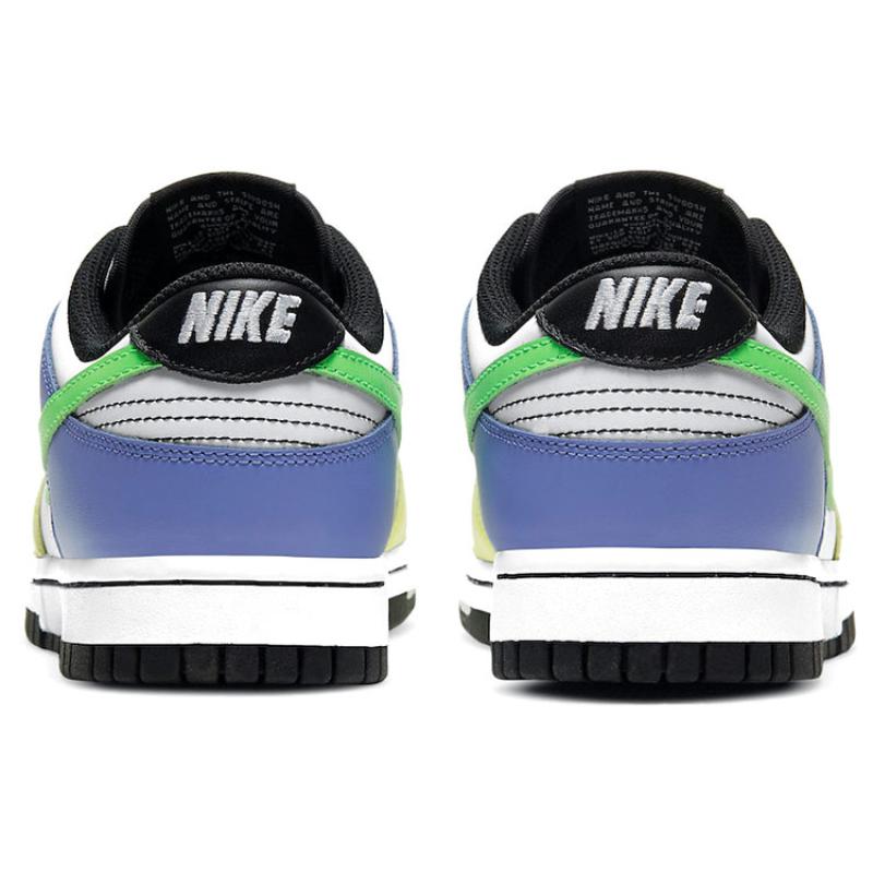 Nike Женские кеды для скейтбординга Dunk Low Green Strike DD1503-106