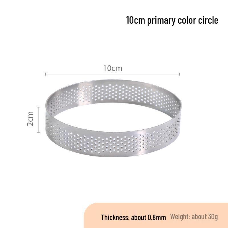 Кольцо для французского тарта из нержавеющей стали, форма для сыра и мусса