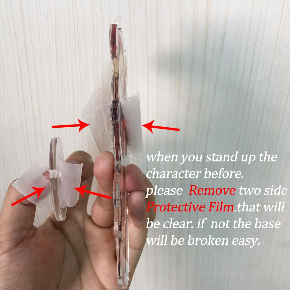 Japan Hololive Vtuber Acrylic Usada Pekora Uruha Rushia Hosimati Suisei Inugami Korone Bags Stand Model Plate Collection