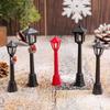 5PCS Miniature Mini Retro Street Lights Simulation Fairy Tale Garden Decor  Park Landscape