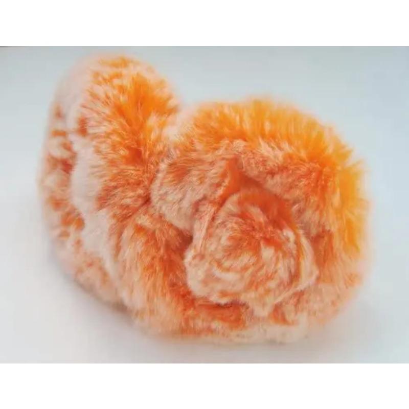 Теплые многоцветные наушники-вкладыши для девочек из натуральной шерсти кролика Рекс, шерстяные наушники, зимние, милые, зимние