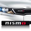 1Pcs Car Decorative Light LED Front Hood Grille Emblem Badge Decor For Nismo DAYZ Livina Roox Sentra Altima Cube Micra Note Skyline