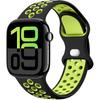 Силиконовый ремешок для Apple Watch 11 10 9 8 7 46 мм 45 мм 42 мм 41 мм Ultra 3/2 49 мм Дышащий браслет для iWatch 6 5 4 SE 44 мм