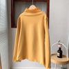 Women's Autumn/Winter Velvet Ruffle Neck Long Sleeve Base Layer Top