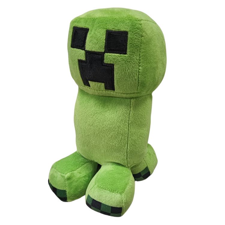 Minecraft Plush Toy Set: Iron Golem, Creeper, Zombie, Fox, Panda