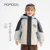 Зимняя утепленная куртка с капюшоном для мальчиков MOMOCO