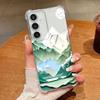 Прозрачный чехол для телефона с принтом айсберга для Samsung Galaxy A57 A37 A17 A56 A36 A55 A35 A26 A16 A25 A15 A54 A14 Мягкая силиконовая крышка