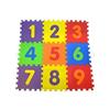 9 Piece Large Numbered Sponge Structured Game Tile Floor Mat Puzzle Jigsaw Puzzle