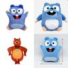 Grizzy And Lemmings Cartoon Animal Plush Doll With Pp Cotton Filling For Fans And Giftgiving