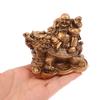 1PC God of Wealth Laughing Buddha Statue Modern Art Sculpture Chinese Home Feng Shui Dragon Turtle Decoration Figurines Statue