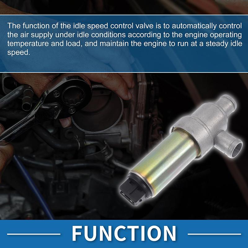 Клапан управления холостым ходом для Volkswagen Golf 1990-1992 Заменить № 037906457C Клапан управления холостым ходом Моторчик холостого хода Клапан управления холостым ходом