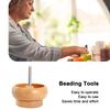 Wooden Bead Spinner Bracelet Making Wooden Bead Holder Effort Saving Quickly Beading Bowl Kit Best Gift for DIY Project