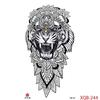 1PCS Waterproof Tattoos Temporary Tattoo Sticker Flowers Rose Body Tattoos for Women Art Arm Hand Tattoos Wolf Tiger Lion Painting Tatoos