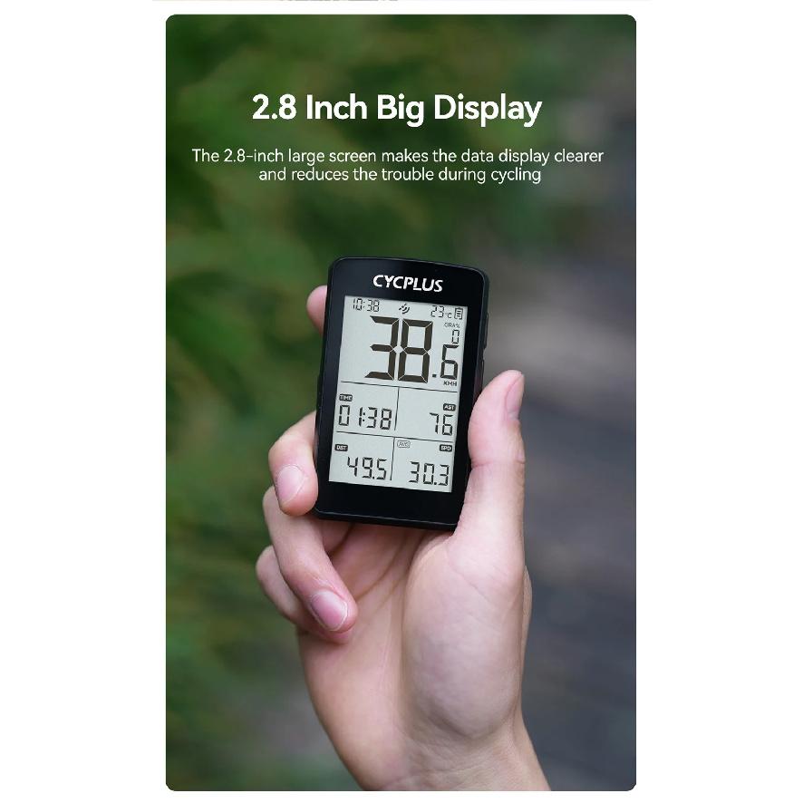 CYCPLUS M3 Велокомпьютер GPS Беспроводной ANT+ BLE 5.0 Водонепроницаемый Спидометр Велосипедный Cyclocomputer