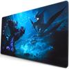 Большой игровой коврик для мыши Аниме Hunter Wilds Коврик для мыши Monster ACG Коврик для мыши Игровой Профессиональный Ryūko Нескользящий коврик для клавиатуры Настольный коврик