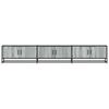 TV Stand in Grey Sonoma 240 x 35 x 41 cm Particleboard