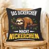 Schlafanzug Faultier Das Dickerchen Macht Ein Nap(3) Decorative Pillow Cover 1pc 17.72X17.72inch Do