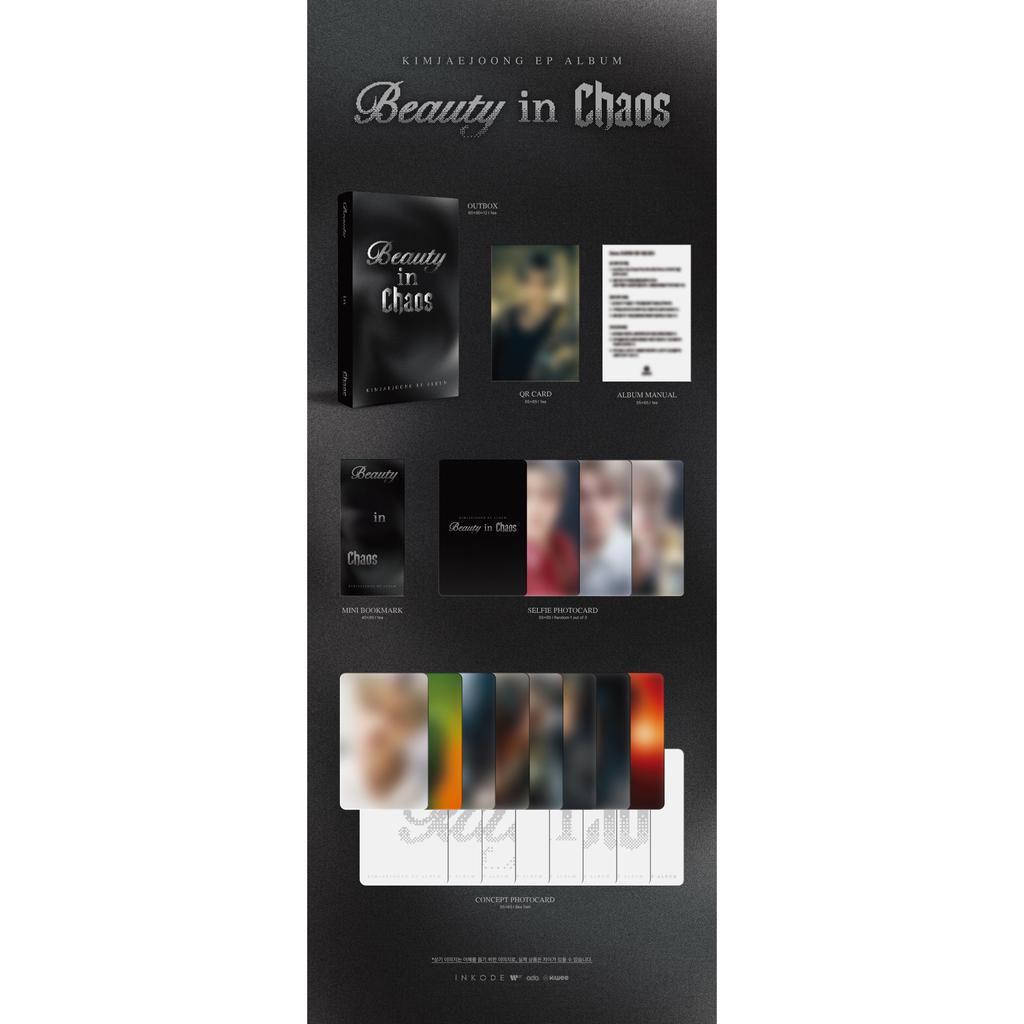 [Pre-order] KIM JAEJOONG - [Beauty In Chaos]  Kiwee Ver (Online Benefit)
