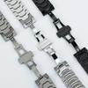 26mm Butterfly Buckle Strap for Garmin Fenix 8 51mm/Enduro 3/Enduro 2 Stainless Steel Watch Band