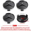 kpsaw9 2025 Hot 4pcs Car Wheel Center Cover Stickers Hub Cap Auto decoration accessories For Mercedes Benz AMG W212 W204 W211W168 W213
