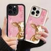 JT433 Прекрасная Розовая Фермерская Корова с Розовыми Бантиками для iPhone 17 16 15 14 Pro Max Samsung S26 S25 Ultra A17 A07 A56 A16 Xiaomi 15T Redmi 15c Note 14 Мягкий Чехол