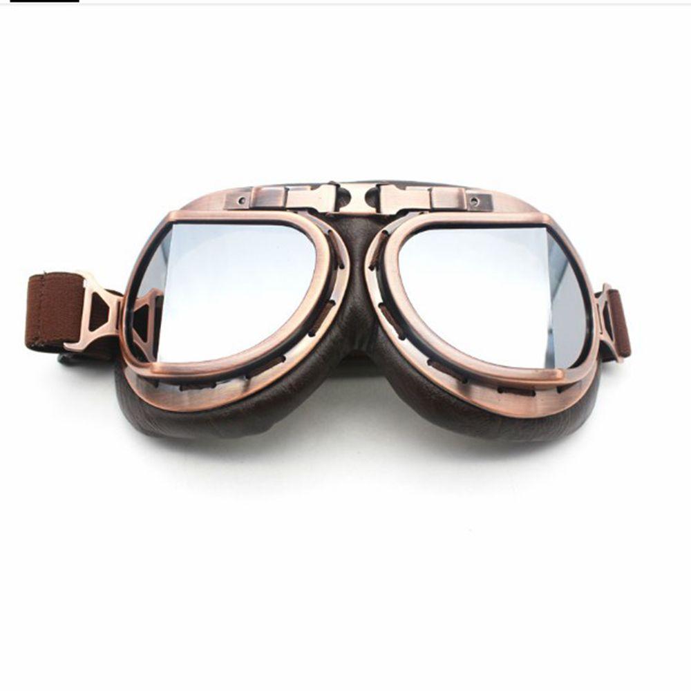 Frame Vintage Sunglasses Protective Gears Retro Goggles Pilot Motorcycle Glasses Cruiser Scooter