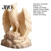 Detailed Bird Ornament Rising Phoenix Rebirth Statue, 3D Printed PLA Sculpture with Matte Finish, Home Decor for Desk & Bookshelf, Symbol of