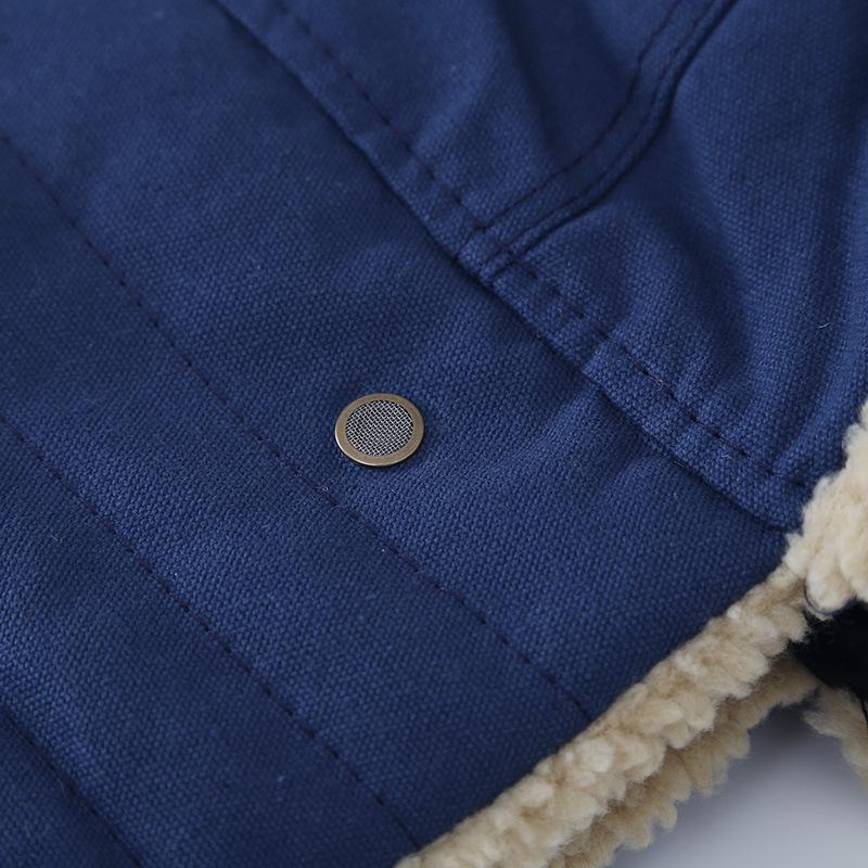 Lei Feng Winter Retro Aviator Hat - Unisex Ear Protection for Riding and Warmth