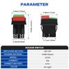 FILN 3PCS KCD4 Rocker Switch 15A 4Pin ON-OFF PA66 Flame-Retardant Power Push Button Switch for RV Car Marine Control Panel