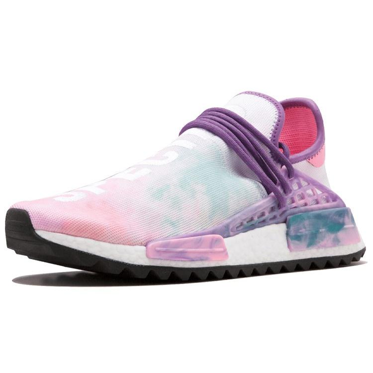 adidas x Pharrell NMD 'Pink Glow Lab Green Flash Purple' Men's AC7362