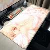 Кавайные аксессуары для ПК C-Chobits Дизайн Чии Девочка 40x90 см Расширенный Коврик для мыши Противоскользящий Коврик для стола Милый Офисный Коврик для клавиатуры Настольный коврик