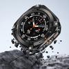 Защитный чехол для Galaxy Watch Ultra 47 мм Противоударный Прочный Безель-протектор из цинкового сплава с задней крышкой Квадратный чехол-бампер для часов