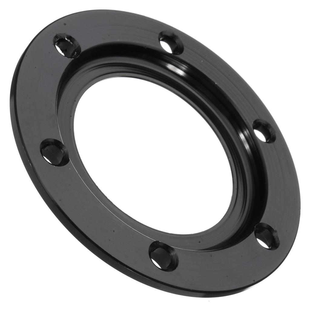 Кнопка звукового сигнала на рулевом колесе гоночного автомобиля с 6 болтами, черное центральное кольцо для замены для MOMO/NRG