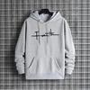 Male Trendy Casual Hoody Faith Print Pullover 2025 Iconic Streetwear Hoodies for Men Urban Fashion Hip Hop Hooded Sweatshirt