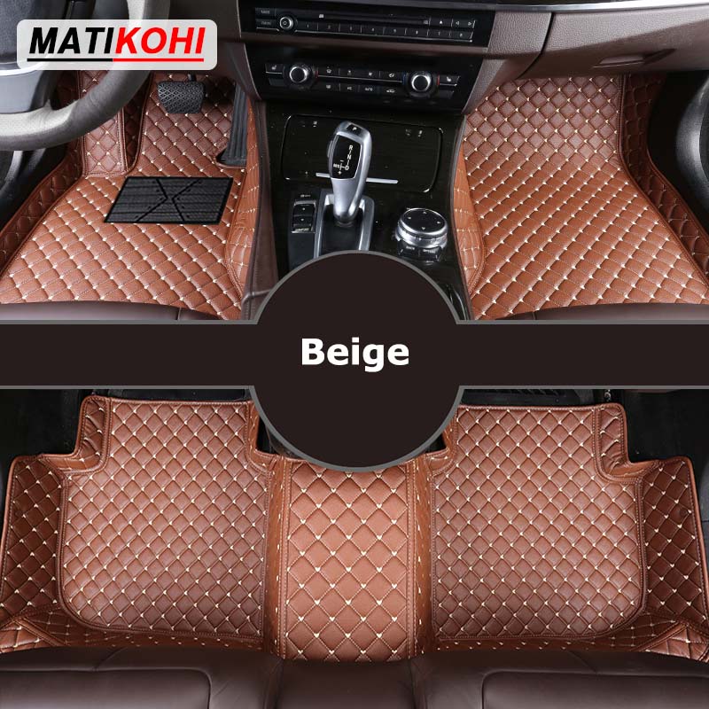 AOTI9 MATIKOHI Custom Car Floor Mats For Hyundai Grandeur Azera Auto Carpets Foot Coche Accessorie