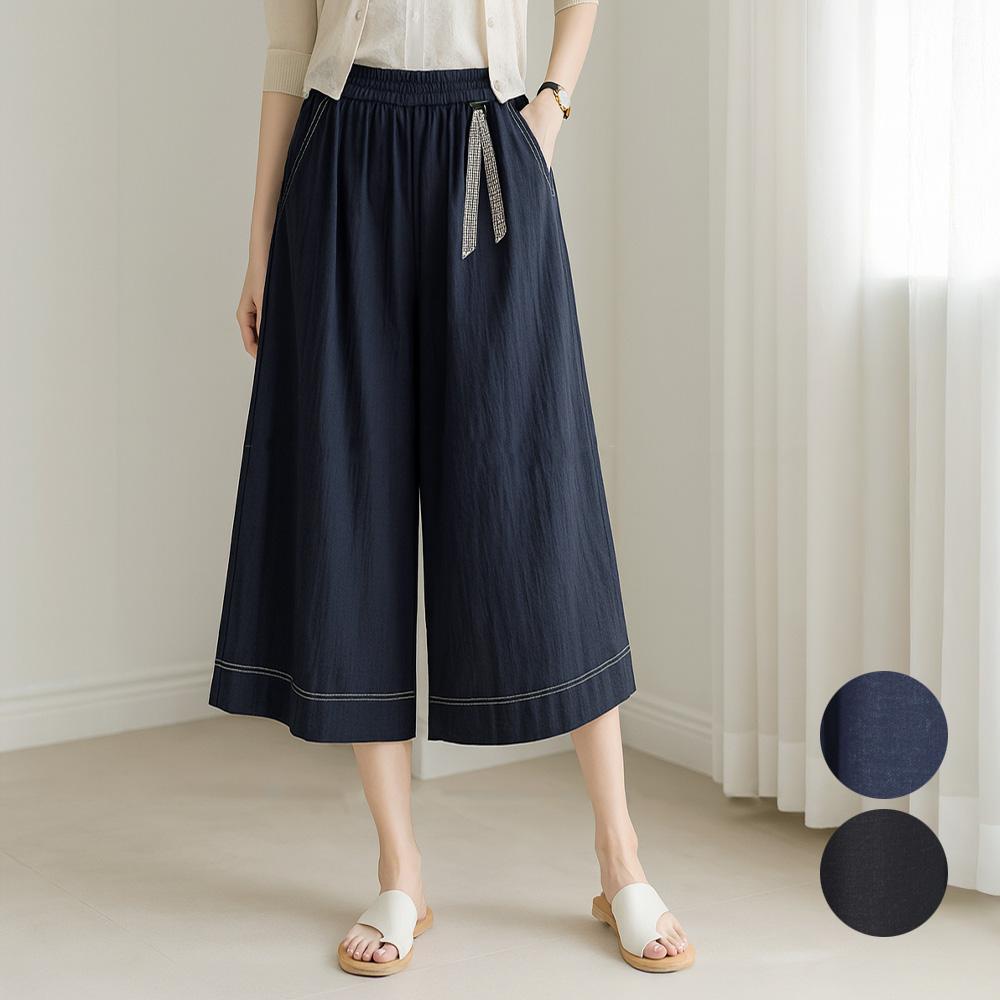 KIM YOUNG JOO GOLF Summer Leg Denim Thin Ice Tension Women'S Crotch-Shorts Kpmlsl26