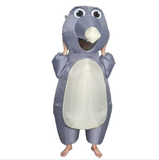 Надувной костюм Мыши на Пасху с аксессуарами в виде расписных яиц и солнцезащитными очками