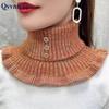 Faux Collar /Winter Fashion Warm Scarf Neck Protector Thickened Adult Neck Warmer