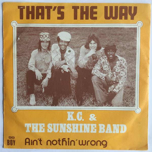 7-дюймовая пластинка KC THE SUNSHINE BAND Thats The Way I Like It Aint BOY99 Jay Boy 1975 UK SoulFunk Б/у