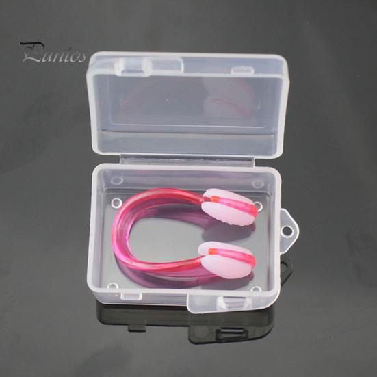 2/6 шт. зажимы для носа для плавания, водонепроницаемые многоразовые защитные приспособления из силикагеля для серфинга, носовые пробки для детей и взрослых