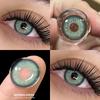 1 Pair Color Contact Lenses for Eyes Cosmetics Blue Contact Lenses Brown High Quality Natural Contact Lenses Gray Lenses