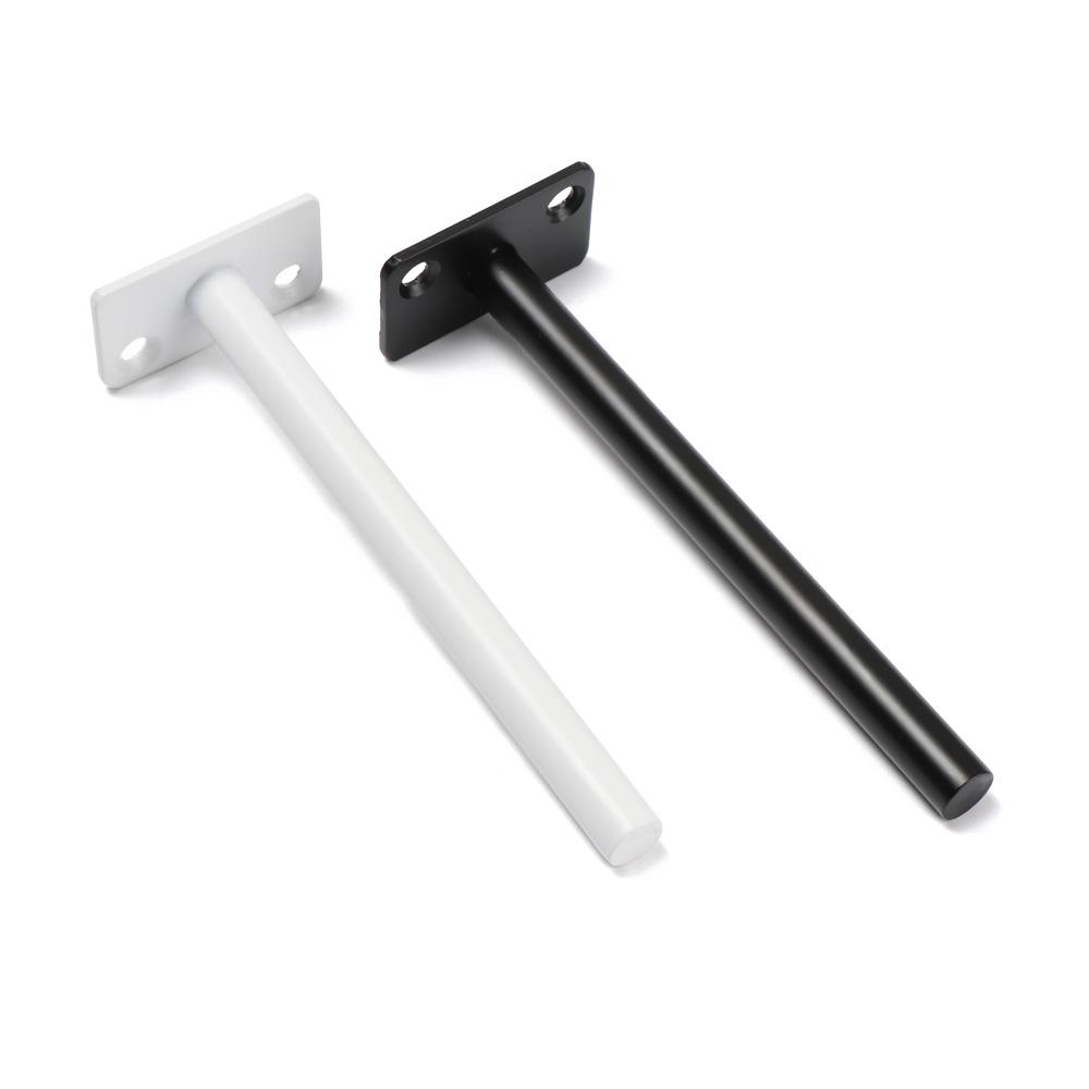 2 Colors Floating Hidden T Shape Wall Shelves Supports Concealed Metal Brackets Shelf Bracket