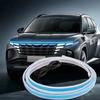 Светодиодная полоса ДХО для капота автомобиля, гибкая, декоративная, неоновая, атмосферная подсветка, 12 В